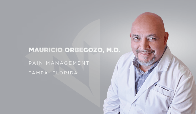 Dr. Mauricio Orbegozo, pain management specialist in Tampa and Westchase