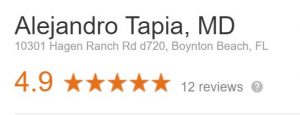 Dr Alejandro Tapia Google Reviews